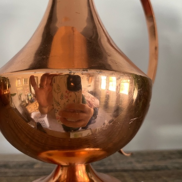 Large copper decanter mid century modern - Picture 7 of 7